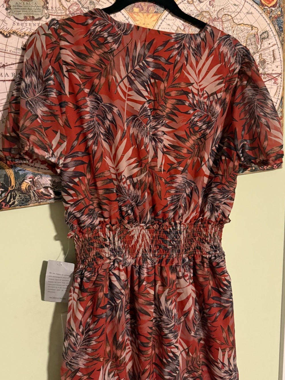 NSR Floral Ruffle Maxi Dress - Picture 9 of 9